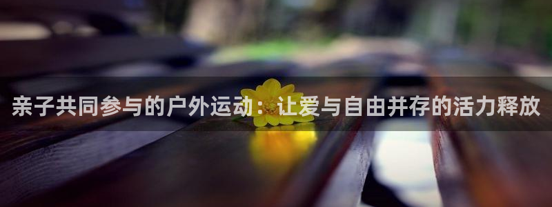 意昂体育4招商电话地址：亲子共同参与的户外运动：让爱