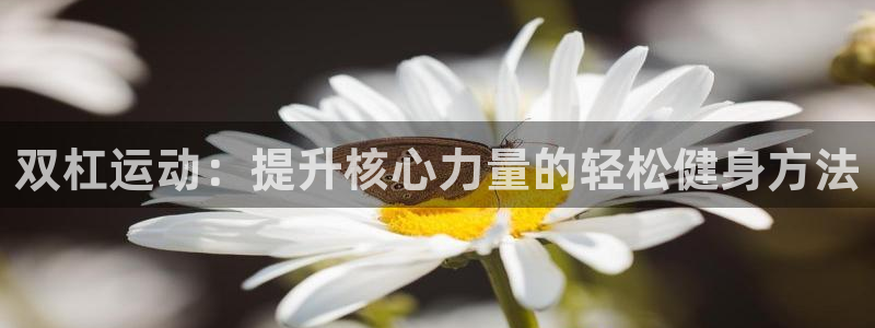 注册意昂4：双杠运动：提升核心力量的轻松健身方法