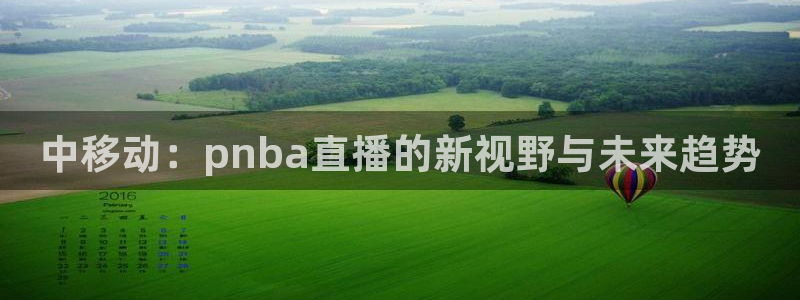 jrkan直播篮球：中移动：pnba直播的新视野与未来趋势