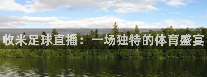 jrkan直播app：收米足球直播：一场独特的体育盛宴
